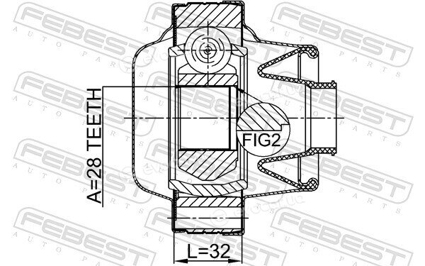 Febest 0211-S51SHA