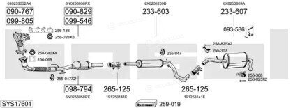 Bosal SYS17601