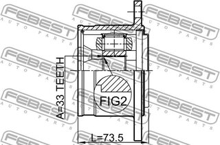 Febest 0411-V75RH