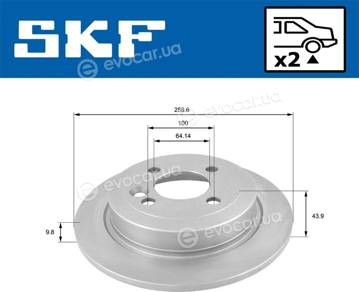 SKF VKBD 90050 S2