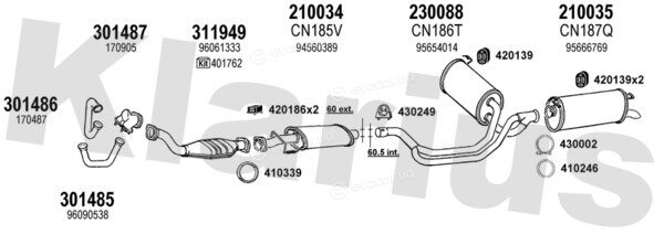 Klarius 180089E