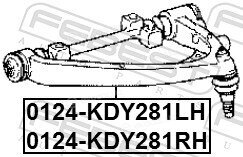 Febest 0124-KDY281RH