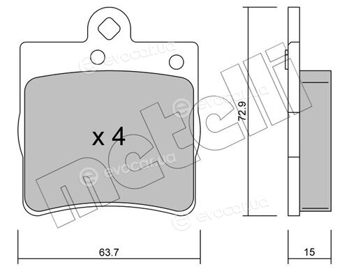 Metelli 22-0343-0