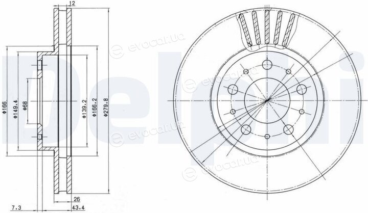 Delphi BG2841