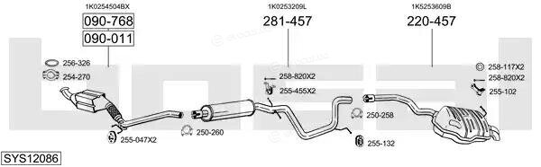 Bosal SYS12086