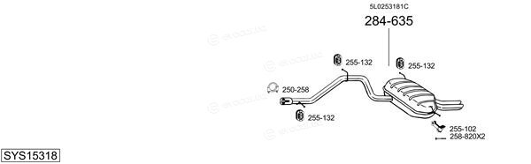 Bosal SYS15318