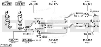 Bosal SYS15355