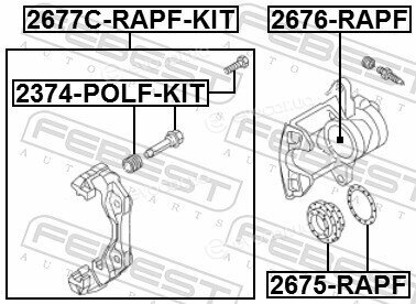 Febest 2677C-RAPF-KIT