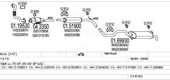 MTS C310183007105