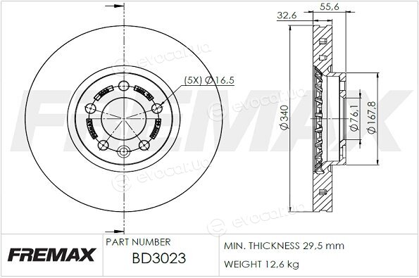 Fremax BD-3023