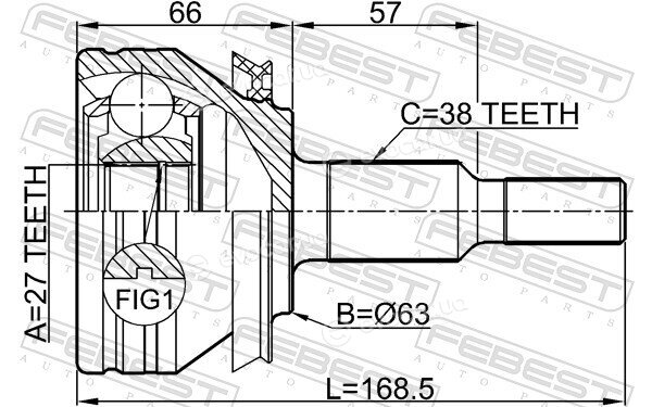 Febest 2310-T5