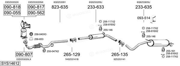 Bosal SYS14612