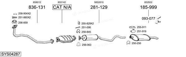 Bosal SYS04287