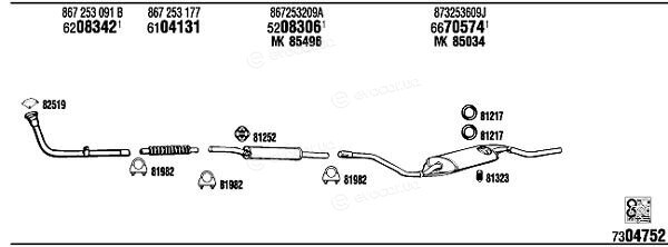 Walker / Fonos VW20452A