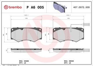 Brembo P A6 005