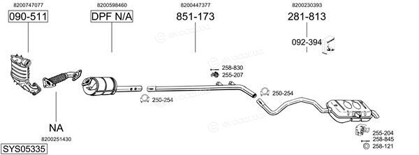 Bosal SYS05335