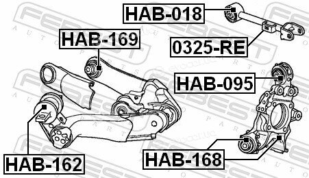 Febest HAB-095