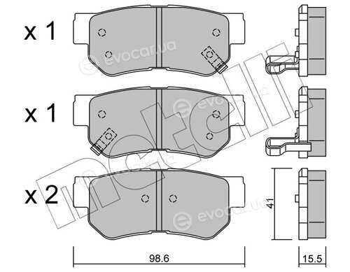 Metelli 22-0365-0