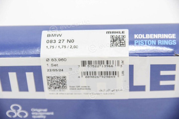 Mahle 083 27 N0