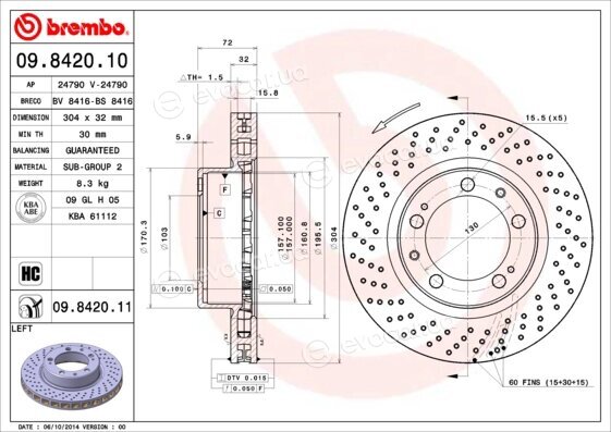 Brembo 09.8420.11