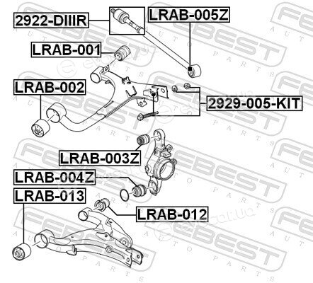 Febest 2929-005-KIT