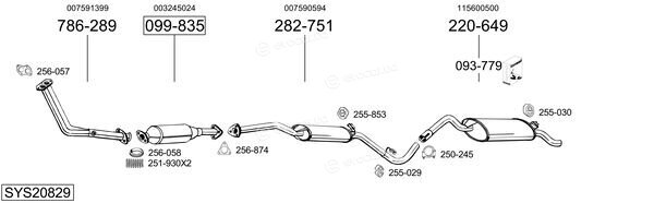 Bosal SYS20829