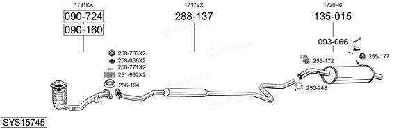 Bosal SYS15745