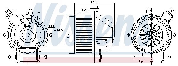 Nissens 87464