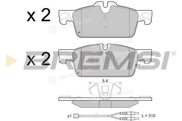 Bremsi BP3464