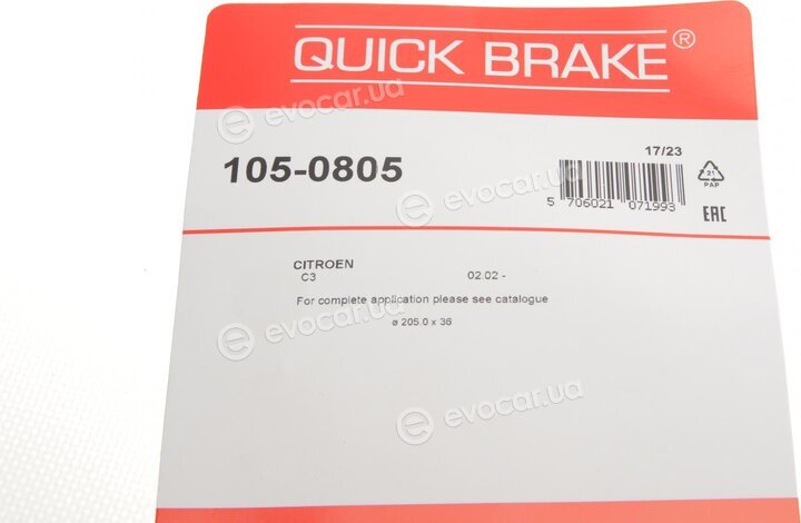 Kawe / Quick Brake 105-0805