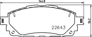 Hella Pagid 8DB 355 032-961