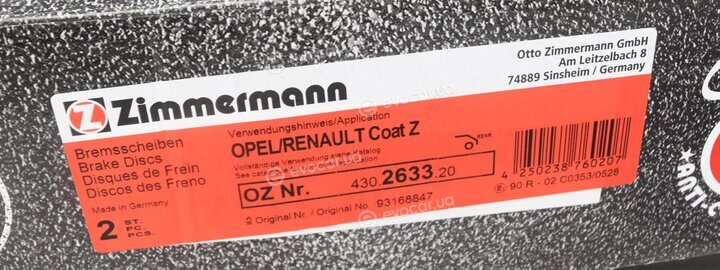 Zimmermann 430.2633.20