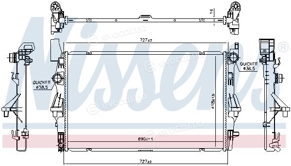 Nissens 606022
