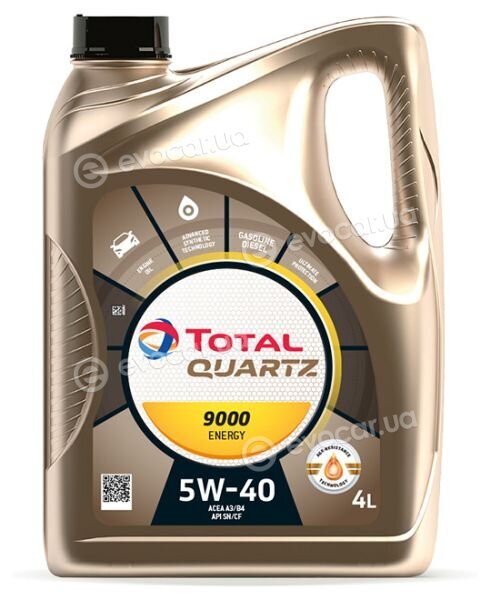Total QUARTZ 9000 ENERGY5W40 4L