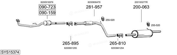 Bosal SYS15374