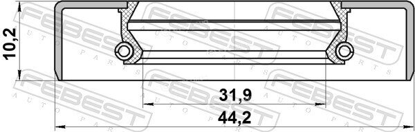 Febest 95GDS-34441010X