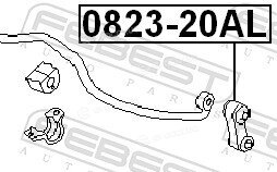 Febest 0823-20AL