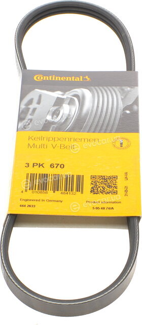 Continental 3PK670