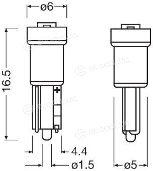 Osram 2723DWP-2BL