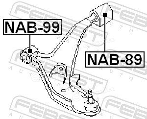 Febest NAB-89