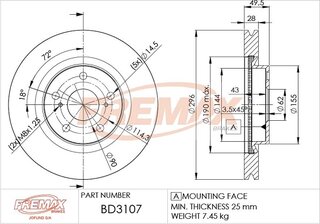 Fremax BD-3107